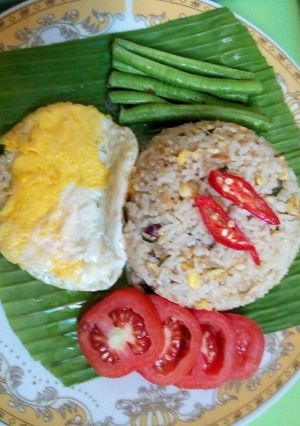 Foto resep Nasi goreng sederhana