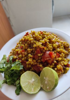 A picture of Jowar Upma.
