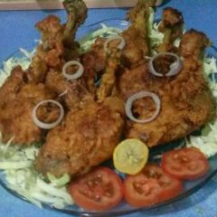 A picture of Chicken crispy pakora pice🌶🍗🍗🌶.