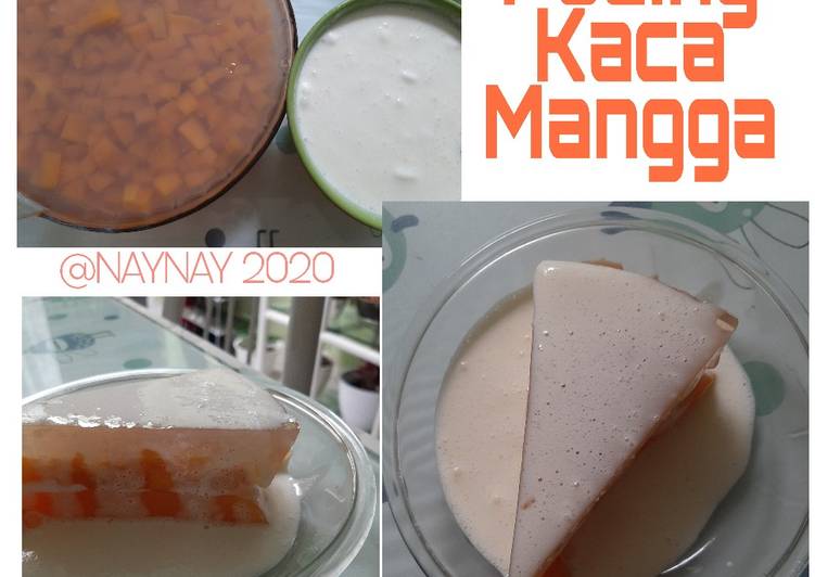 Puding Kaca Buah Mangga