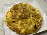 Tortilla de patata sin cebolla