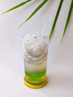 Foto resep Es Kelapa Sirup Melon