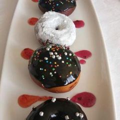 Amazing Chocolate doughnuts A picture of Amazing Chocolate doughnuts.