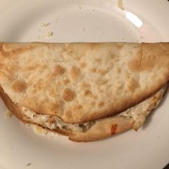 A picture of Buffalo chicken quesadilla.