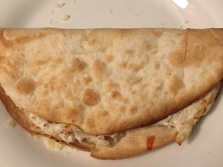 Buffalo chicken quesadilla