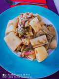 Paccheri carciofi speck e provola
