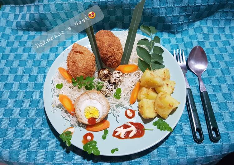 Resep Dinosaur's Nest/Sarang Dinosaurus, Lezat