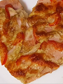 Una foto de Pizza de quinoa fácil
