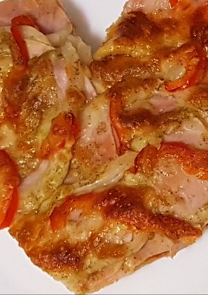 Foto principal de Pizza de quinoa fácil