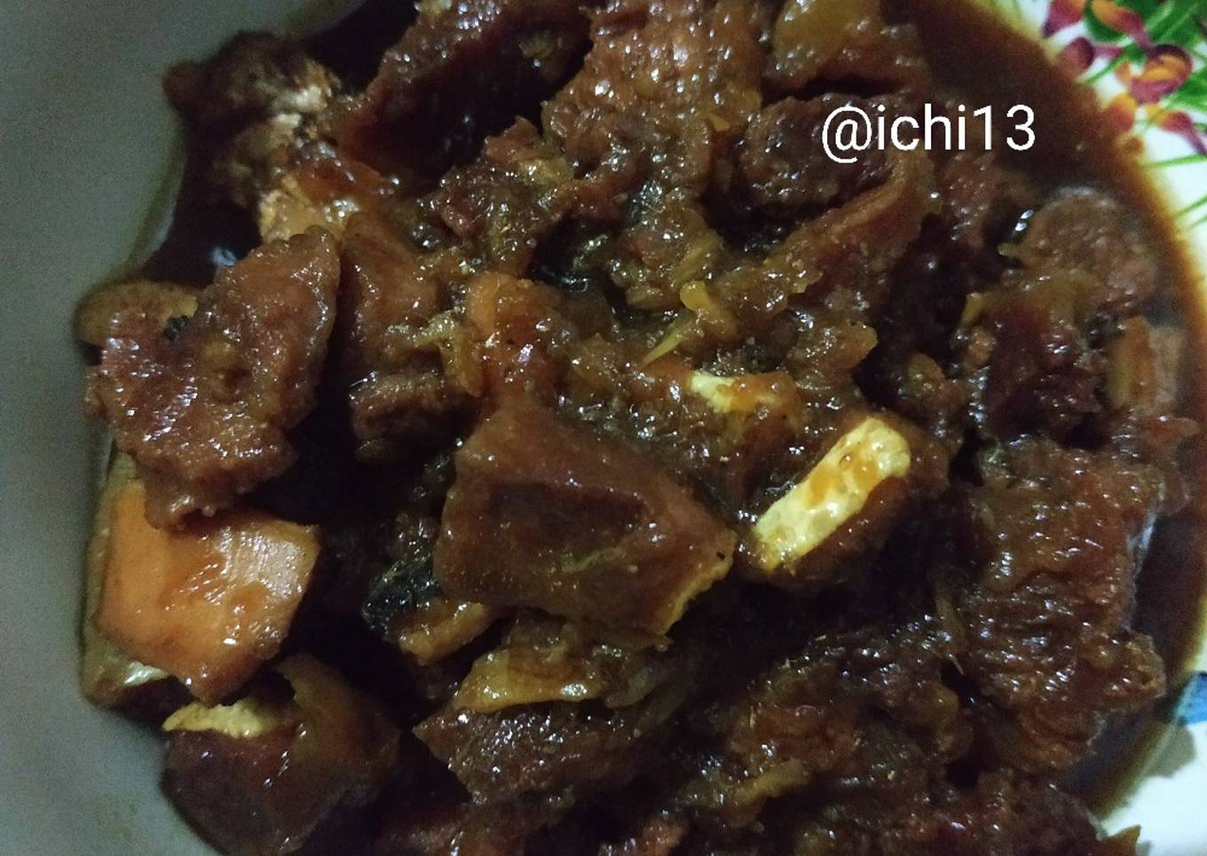 Sate Goreng Kambing Simple