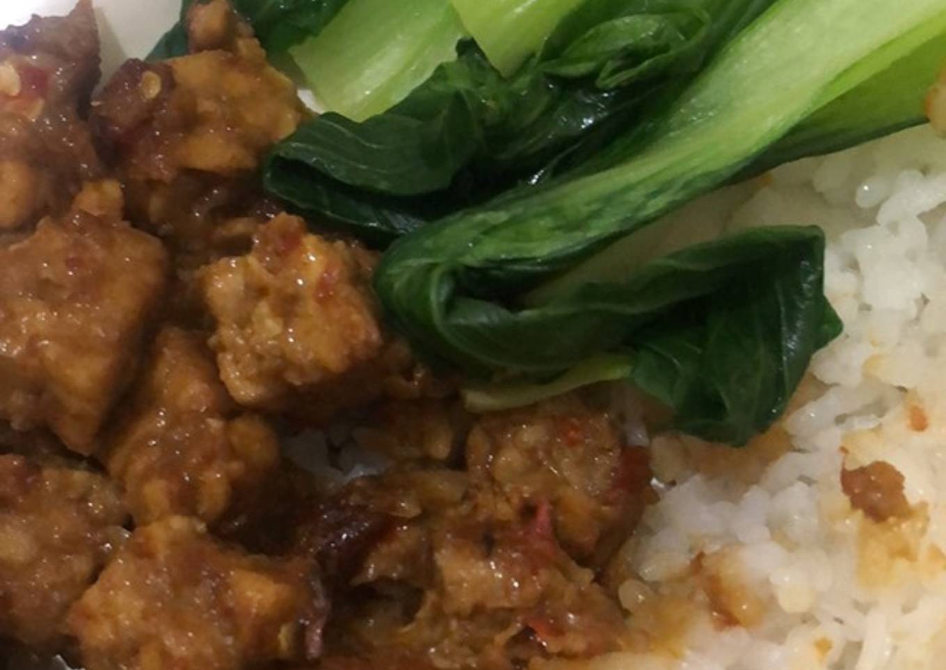 Sambel goreng tempe nyemek-nyemek
