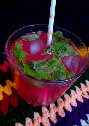 A picture of Rose mojito.