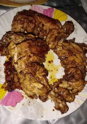 A picture of Chicken tikka.