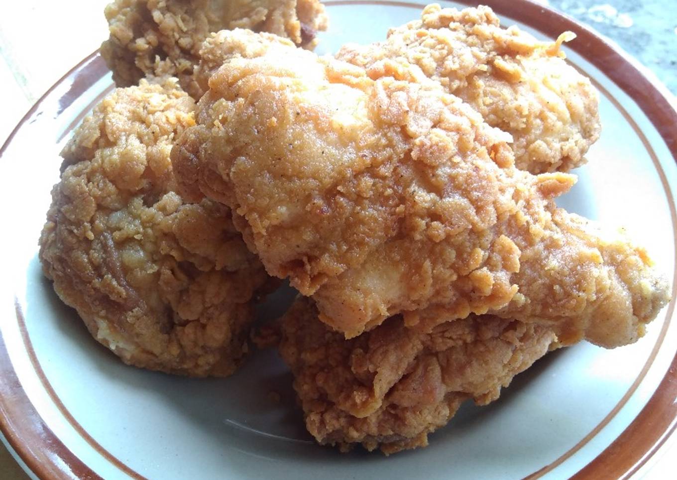 Fried chicken gurih dan krispy