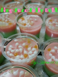 Foto resep Puding Susu Jelly Bubble