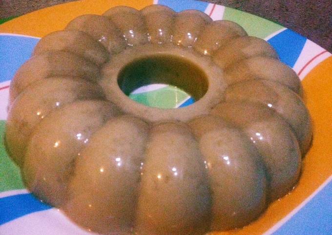 Langkah Mudah untuk Menyiapkan Puding susu chocolatoes matcha latte Anti Gagal