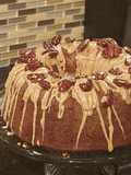 Spiced Apple-Pecan Cream Cheese Cake