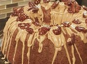 A picture of pecan cheesecake