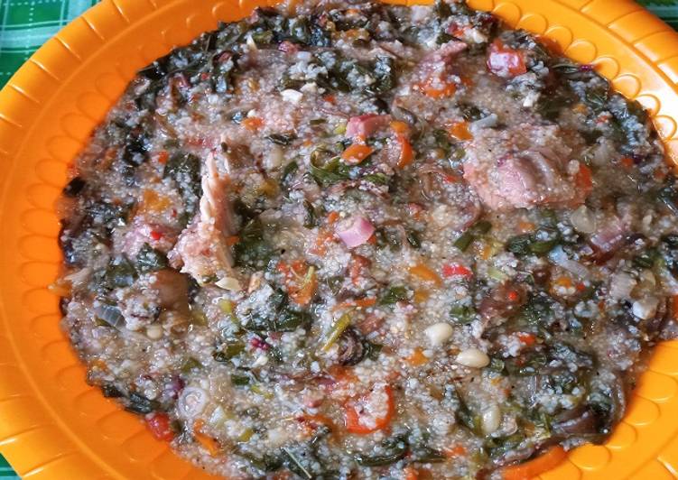 How to Make Nigerian Pate (Braised Maize Porridge)