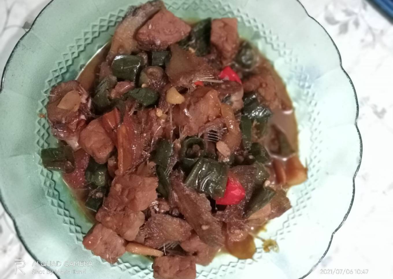 Tempe Bosok Cabe Hijau