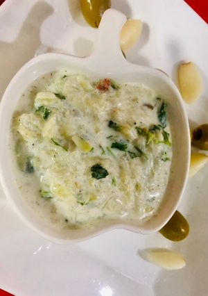 A picture of Louki Aloo ka raita summer special.
