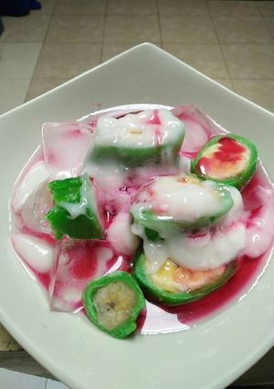 Foto resep Es Pisang Ijo