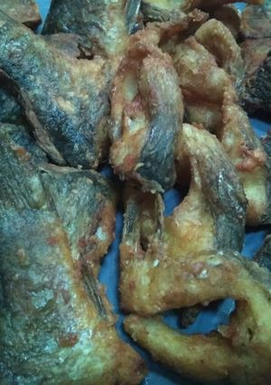 Foto resep Ikan mas goreng kriuk