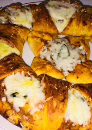 صورة لوصفة بيتزا 🍕