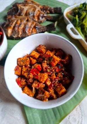 Foto resep Tempe Orek Daun Jeruk