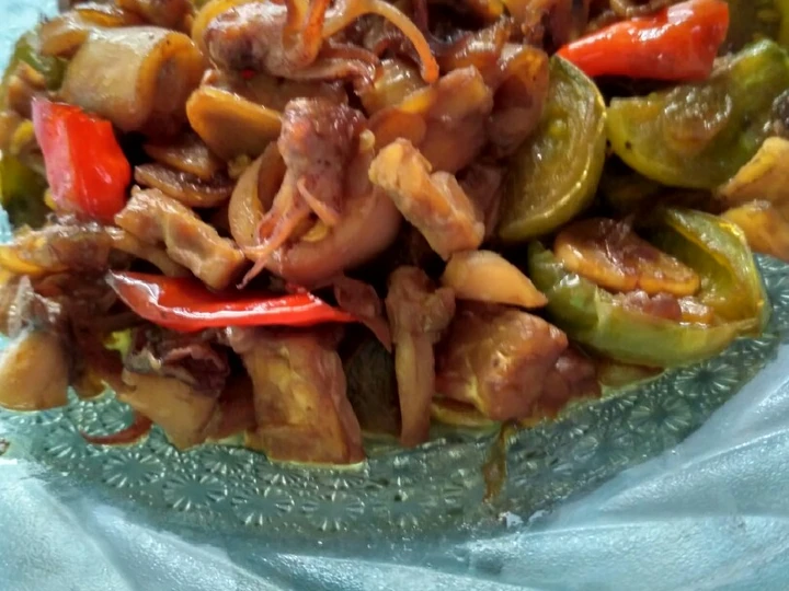 Cara Mudah Membikin Resep  Oseng tempe cumi asin yang Bikin Ngiler, Sempurna