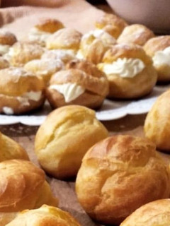 Una foto de Profiteroles (masa bomba)