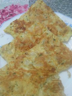 صورة لوصفة طورطية بالبيض والبطاطا
