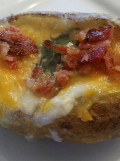 A picture of Bacon-Basil Potato Bowls.