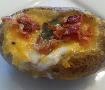 Unique Cuisine BaconBasil Potato Bowls Restaurant Style