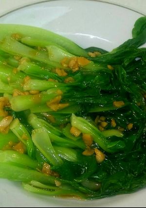 Foto resep Tumis Pokcoy bawang putih