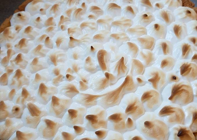 Tarte citron meringuée