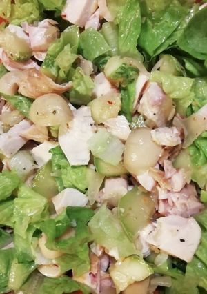 Una foto de Ensalada tibia (receta de Daiana Guibaudo)