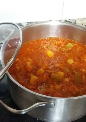 Una foto de Mi pisto en Thermomix