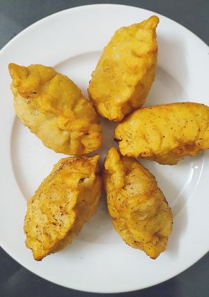 Hình của món Bánh xếp Hàn Quốc 🥟 (mandu).