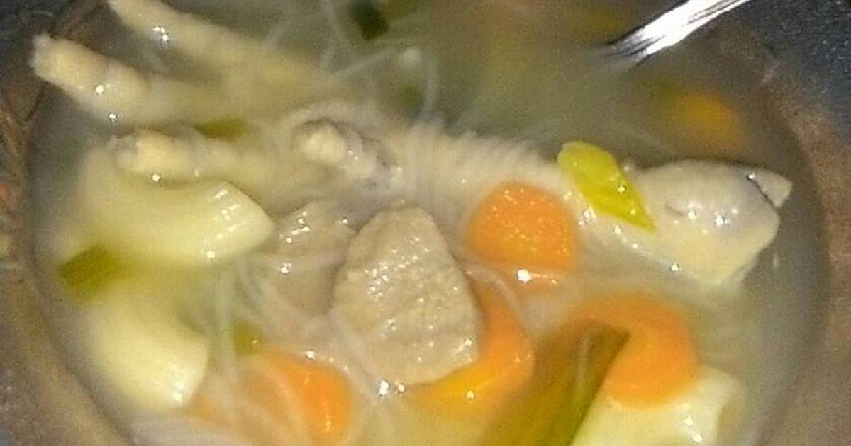 Resep Sop Ceker Baso Soun Oleh Watisari Danti Cookpad