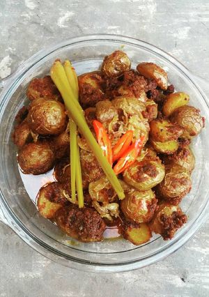 Foto resep Rendang kentang