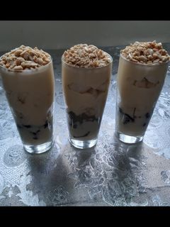 صورة لوصفة تحلية ببقايا الكيك 😋😋😋😋