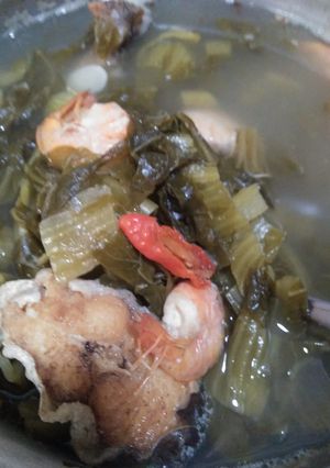 Foto resep Seafood Sawi Asin
