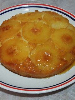 Una foto de Torta invertida de anana