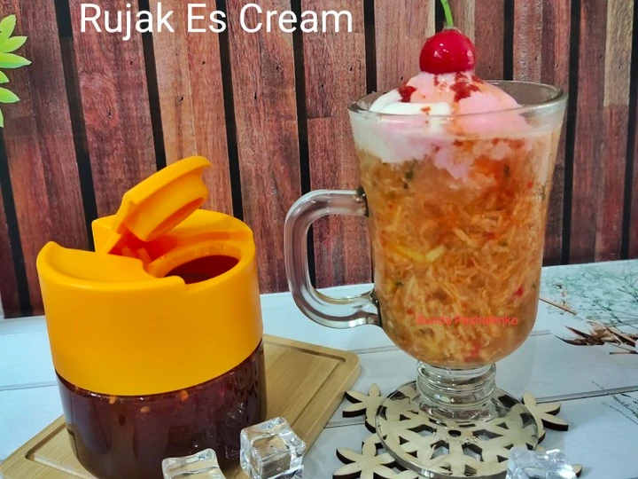 Langkah Gampang Membikin Resep Rujak Es Cream yang Uenak Anti Ribet, Mantap Sekali