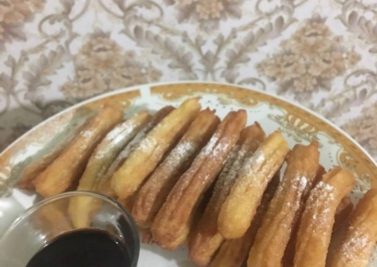 Resep Churros ala taici🥰🥰 yang Bisa Manjain Lidah