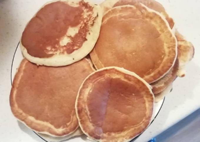 Comment faire Faire Délicieuse Pancakes au yaourt