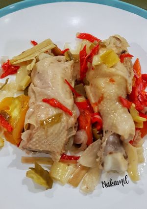 Foto resep Ayam Pepes Manis