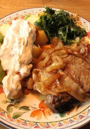 Una foto de Almuerzo Pohjiolaizado y de miercoles