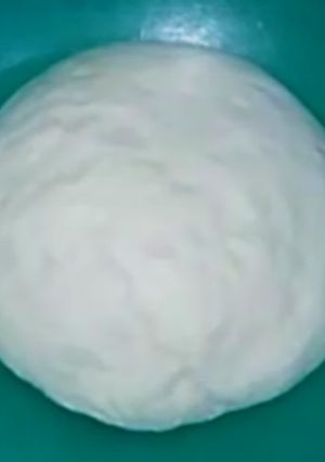 A picture of Roghni Naan dough.